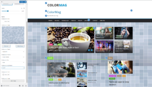 colormag background image